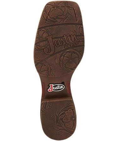 Justin Women's Breakaway Moka Western Boot - Tan, Broad Square Toe - Size 9 M US - Buy Online on SooperMarket.com