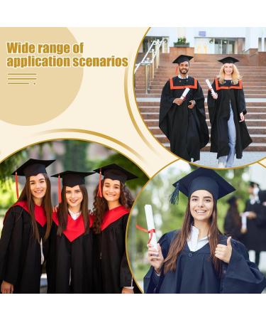Wontool Graduation Hat Insert Doctoral Hat Headband - Graduation Hat Hairpin Set 3D Graduation Hat Inserts Graduation Accessories for College University High School Black - Buy Online on SooperMarket.com