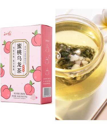 Socobeta 66g 22 Sticks of Peach Oolong Tea Individually Packaged Fruit Tea Bags Leisure Time Drinking 66g for Tea Tasting and Gift Giving - Buy Online on SooperMarket.com