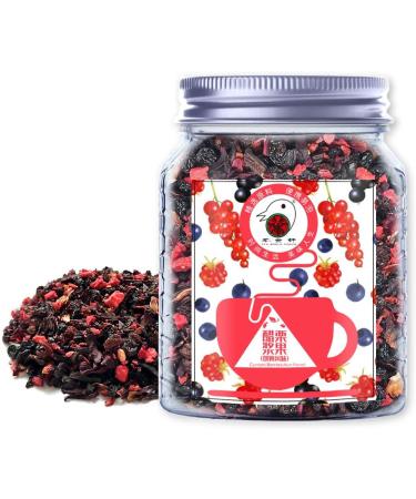 Plant Gift Currant Berries Blueberry Raspberry Tea Bags hibiscus tea bags Roselle Blueberries Grapes Raspberries Into Iced Tea & Hot Tea Oganic Fruit Herbal Tea 70G/2.5oz - Buy Online on SooperMarket.com
