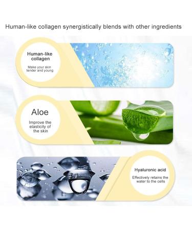 80g Collagen Beauty Cream Made with Pure Humanlike Collagen Anti Aging Face Hydrating Moisturizer City Beauty Sculpting Cream Skin Firming Cream Smooth Wrinkles And Fine Lines - Buy Online on SooperMarket.com