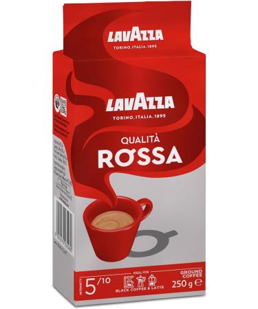 Lavazza Coffee Qualita Rossa ground 250g - Buy Online on SooperMarket.com