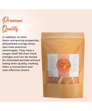 Cocktail Crowd Dried Orange Slices Wheels Cocktail Garnish Orange Slices Nothing Added Dehydrated Gluten & Sugar Free Orange Slices for Drinks Fruits for Drinks Cocktail Gins (35.00 Grams) 35.0 grams - Buy Online on SooperMarket.com