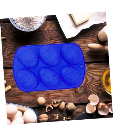 Alipis 2pcs Six Egg Mold Easter Egg Shapes Baking Mold Easter Egg Molds Silicone Egg Candle Mold Silicone Molds Gummy Mold Baking Pan Easter Silicone Mould Silica Gel Cake Chocolate Mold - Buy Online on SooperMarket.com