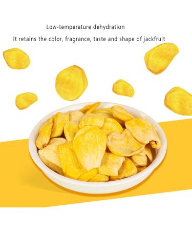 Jackfruit Dried Fruit Snacks4.6oz/130g Gluten Free Organic Dried Jackfruit Chips Vegan Fragrant and crispy Very good snacks - Buy Online on SooperMarket.com