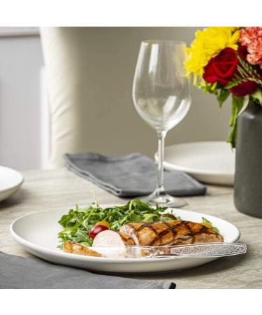300 Pack Heavyweight Disposable Clear Plastic Knives by Comfy Package - Buy Online on SooperMarket.com