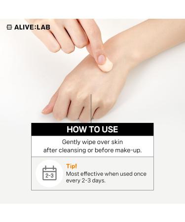 ALIVELAB Cotton Candy Ball Exfoliating Pads - Salicylic Acid Facial Peels for Blackheads & Dead Skin Soothing Acne Treatment (1.69 fl. oz) - International Shipping Available - Buy Online on SooperMarket.com