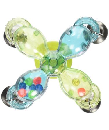 JW Bird Toy Quad Pod Rattling Spinning Toy for Birds to Play with Bells
