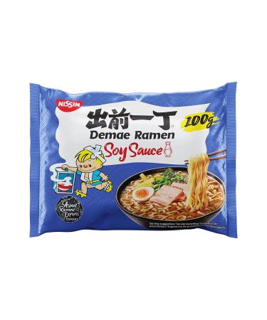 CNMART Japanese Demae Ramen Instant Ramen Noodles - Tokyo Soy Sauce Flavour 100g (Pack of 30)