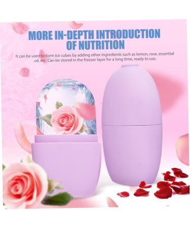 Buy NOLITOY Silicone Face Ice Roller - Purple Ice Facial Massage Tool for Glowing Skin | International Shipping Available - Buy Online on SooperMarket.com