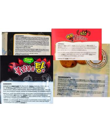 Samyang Korean Assorted Top Spicy Ramen Instant Noodles Challenge (Pack of 30) at least 7 Different Flavour by CNMART - Buy Online on SooperMarket.com