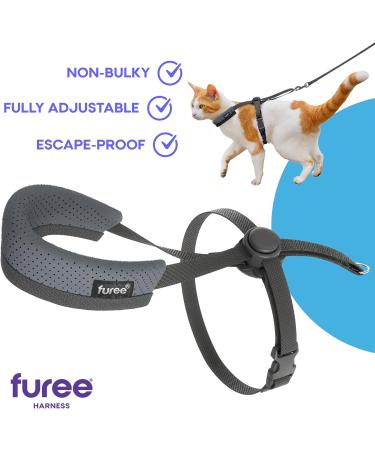 Furee Dog Harness for Cats Small Dogs & More | Adjustable Lightweight Anti-Flop for Maximum Mobility - Buy Online on SooperMarket.com