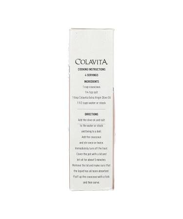Colavita Medium Couscous 1.1 lb Box - 12 Count Pack of 1 | Authentic Mediterranean Pasta - Buy Online on SooperMarket.com