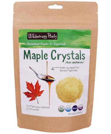 Wilderness Poets Maple Crystals 8 oz (226.8 g)