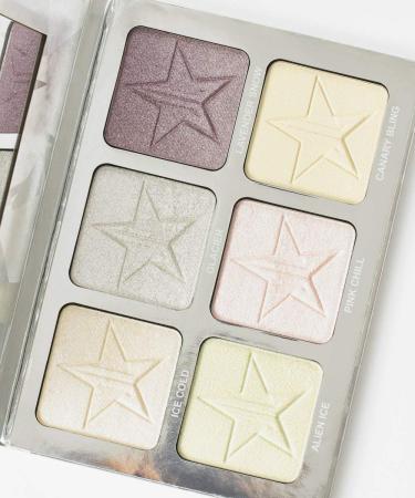 Jeffree Star Platinum Ice Skin Frost Pro Palette - Holiday Glitter Collection - Buy Online on SooperMarket.com