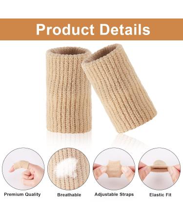 Heyu-Lotus 10 Pcs Finger Compression Sleeves - Breathable Support for Arthritis, Swelling, and Pain Relief - Buy Online on SooperMarket.com
