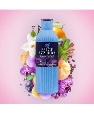 Felce Azzurra Black Orchid Body Wash - Enigmatic Fragrance - 22 Oz - Buy Online on SooperMarket.com