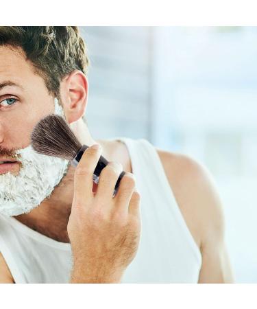 Magideal Men's Razor Brush - 10.9 cm Hairdressing Salon Brush for Gentle Skin Peeling - Perfect Father's Day Gift - Buy Online on SooperMarket.com