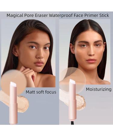 Hydrating Magical Pore Eraser Primer Stick (3 PCS) | Matte Blur Stick Primer for Face | 2023 New Invisible Pore Primer | Poreless Make Up Primer - Waterproof & Long-Lasting - Buy Online on SooperMarket.com
