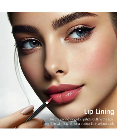 100PCS Black Disposable Eyeliner Brushes - Ideal for Eyeliners Lip Liners Eye Makeup & Detail Painting | International Shipping Available - Buy Online on SooperMarket.com