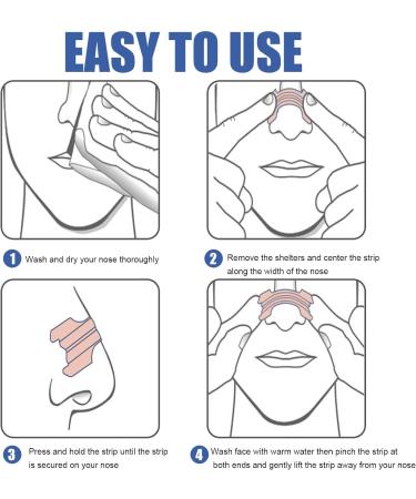 100pc Plplaaoo Snore Prevention Nasal Strips - Stop Snoring & Congestion Relief - Buy Online on SooperMarket.com