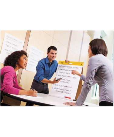 3M Post-it 563R Self Stick Tabletop Easel Pad, 20 x 23, 20 Sheets - White (1 Pack) - Buy Online on SooperMarket.com