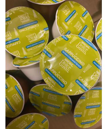 Buy 10 20 30 50 80 & 100 Compatible With Dolce Gusto Coffee Pods : Skinny Cappuccino - SOLD LOOSE