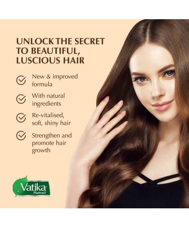 Dabur Vatika Naturals Argan Conditioner - Moisturizing Hair Care for All Hair Types 400ml - Hydrating for Long Curly Dry & Color-Treated Hair - Buy Online on SooperMarket.com