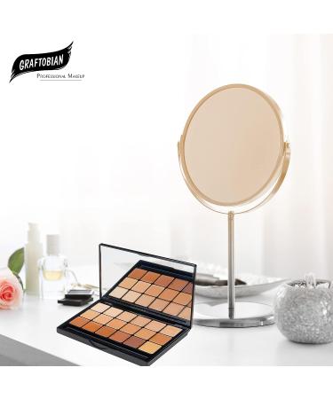 Graftobian Glamour Cr me Ultra HD Foundation Super Palette - Warm Color 1 Piece Set - Buy Online on SooperMarket.com