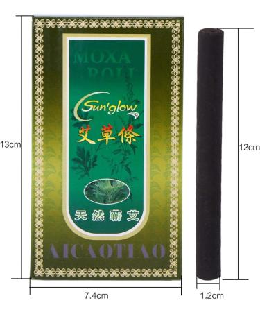 Moxa Rolls Stick - 10pcs/box | Smoke-Free Treatment for Healing | International Shipping - Buy Online on SooperMarket.com