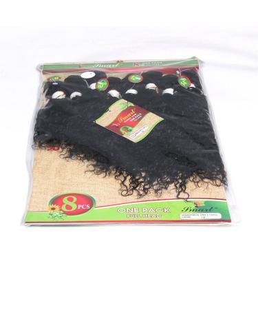 Buy 8-14 Inch Eunice Brazilian Kinky Curly Hair Bundles - Premium Black Jerry Curly Human Hair (8 10 12 Inch) for International Shipping - Buy Online on SooperMarket.com