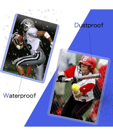 120 Pack 3x4 Inch Top Loaders - Hard Plastic Card Protectors for Baseball, Game, Trading, Sports Cards - Buy Online on SooperMarket.com