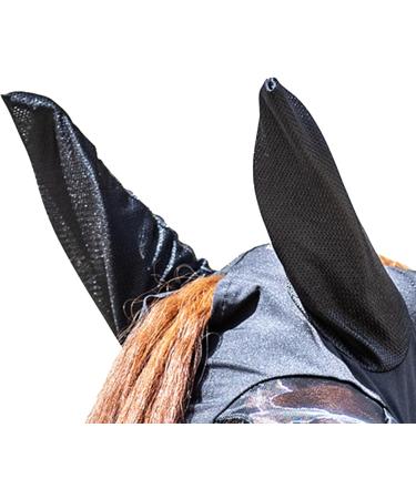 WALDHAUSEN Fly Mask Puck - Black WB | Premium Fly Protection for Horses - Buy Online on SooperMarket.com