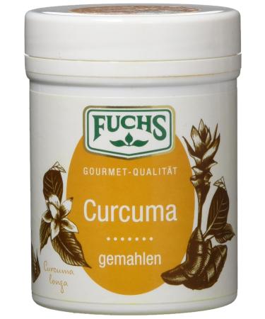 Fuchs curcuma ground turmeric-spice Indian spice turmeric powder for Indian curry and Asian dishes 3 pack (3 x 70 g) 70 g (3 pack)