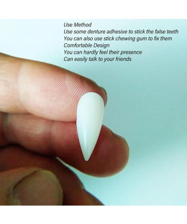 Halloween Party Catch Teeth | Fake Dentures for Family Fun | 1.8 cm | Perfect Gift for Halloween Parties - Buy Online on SooperMarket.com