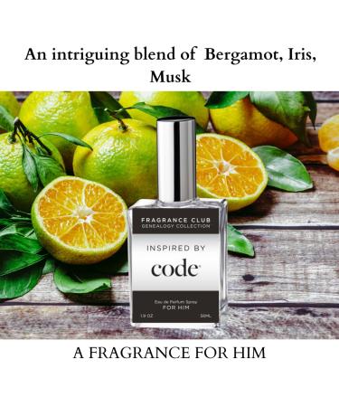 Inspired by Code 1.9 oz. EDP Mens fragrance with Bergamot Clary Sage and Musk is a seductive fragrance that eludes confidence. - Buy Online on SooperMarket.com