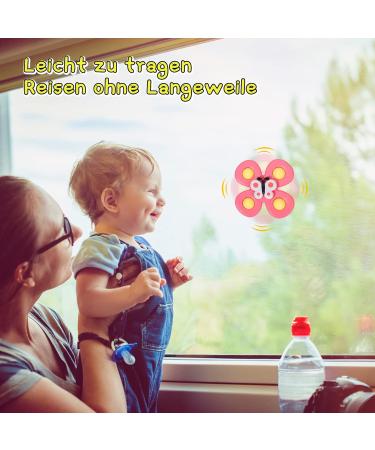 Winstico Suction Cup Toy Set - 3-Pack Fidget Sensory Insect Water Toys for Toddlers 18 Months+ | International Shipping Available - Buy Online on SooperMarket.com