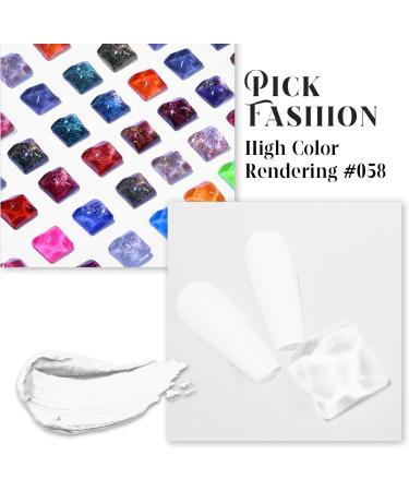 Lavender Violets 15ml Gel Nail Polish UV LED Soak Off Nail Lamp Curing Manicure Pedicure Larger Content Salon Quality White A058 - Buy Online on SooperMarket.com