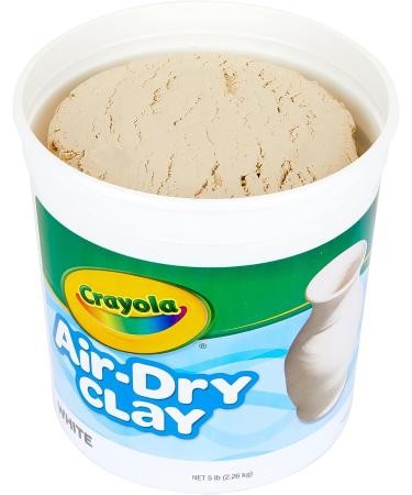 Crayola Air Dry Clay Bucket - 5 lb No Bake Modeling Clay for Kids - White - Buy Online on SooperMarket.com