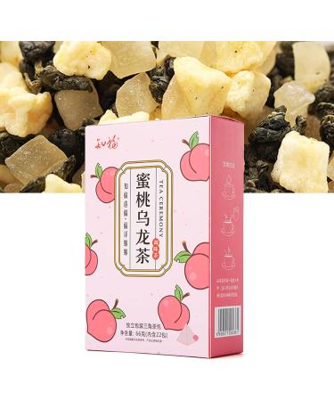 Socobeta 66g 22 Sticks of Peach Oolong Tea Individually Packaged Fruit Tea Bags Leisure Time Drinking 66g for Tea Tasting and Gift Giving - Buy Online on SooperMarket.com