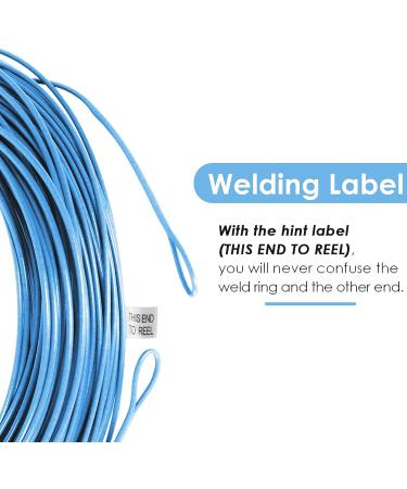 SF Weight Forward Floating Fly Fishing Line 100FT - Sky Blue, WF6F - Buy Online on SooperMarket.com