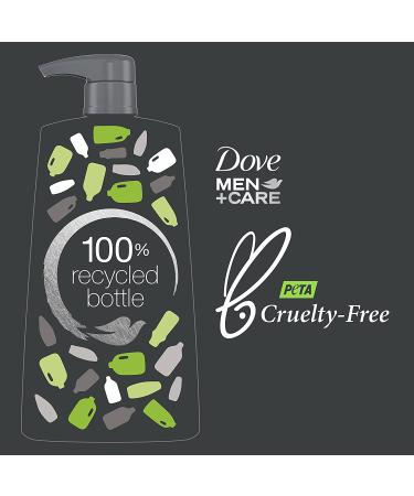 Dove Men+Care 2-in-1 Shampoo & Conditioner 25.4 oz - Pack of 4 | Nourishing, Invigorating, Strengthens Hair - Buy Online on SooperMarket.com