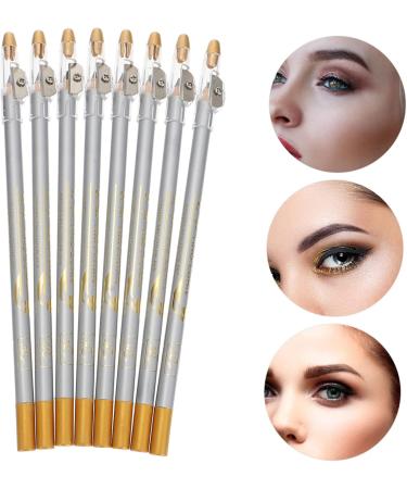 BELLIFFY 8pcs Pencil Sharpener Eyebrow Pencil Makeup Tool Eyebrow Makeup Pencil Eyeliner Pencil Eyebrow Liner - Buy Online on SooperMarket.com