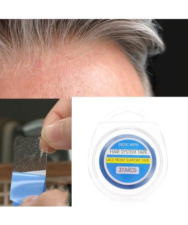 EXOTIC MYTH 1 x3yards Lace Front Support Tape - Double Sided Adhesive for Wigs & Toupees - Buy Online on SooperMarket.com