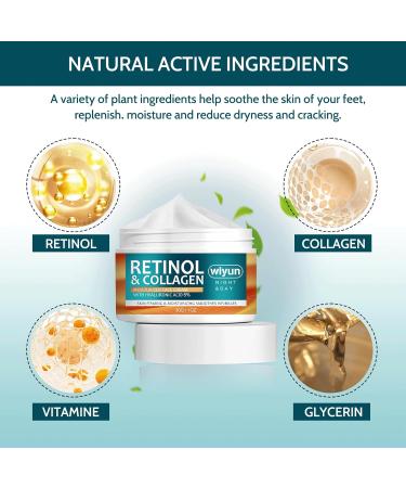 Trendyfave Retinol Moisturiser Cream Collagen Face Cream with Retionl 5% Hyaluronic Acid and Vitamin E Smoothes Wrinkles Day and Night Cream Firming Retinoid Cream - Buy Online on SooperMarket.com