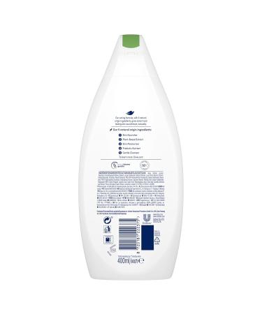 Unilever Dove Care By Nature Awakening Shower Gel - Green Tea & Flowers Extract Hydrating Body Wash with Natural Ingredients | 400ml - Buy Online on SooperMarket.com