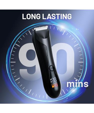Buy KNCANEO Waterproof Rechargeable Body Hair Trimmer for Men - Electric Ball Trimmer & Male Care Set with Ceramic Blade & LED Light | Perfect Gifts for Men - Buy Online on SooperMarket.com