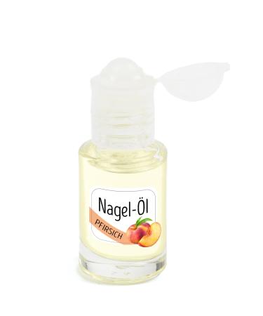 KM-Nails Peach Nail Oil top care for the cuticles in the iRoll System 6ml Paraffin Free