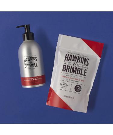 Hawkins & Brimble Eco-Refill Bodywash for Men - Naturally Fragranced & Sustainable 10.1 Fl oz (300ml - Buy Online on SooperMarket.com