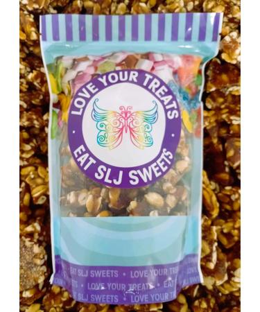 Large Resealable Pouch of Peanut Brittle - Fully Recyclable Pouch